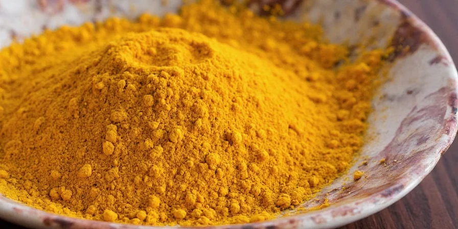Labeled jars of different curry powders stored neatly