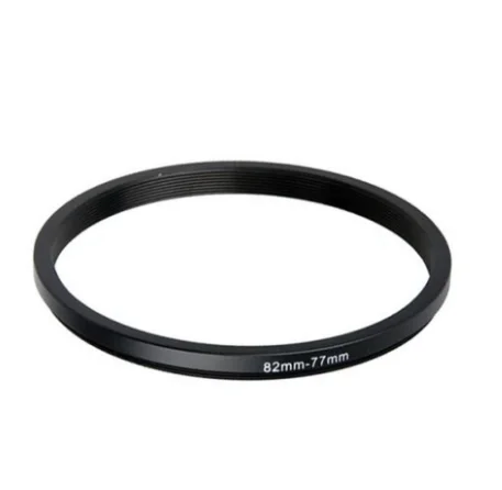 

82mm to 77mm 82mm-77mm 82-77 mm Stepping Step Down Filter Ring Adapter, Black
