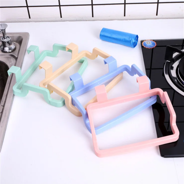 

Trash Rack Easy To Use Household Garbage Bags Holder Storage Shelf Kitchen Accessories Hanger Hook