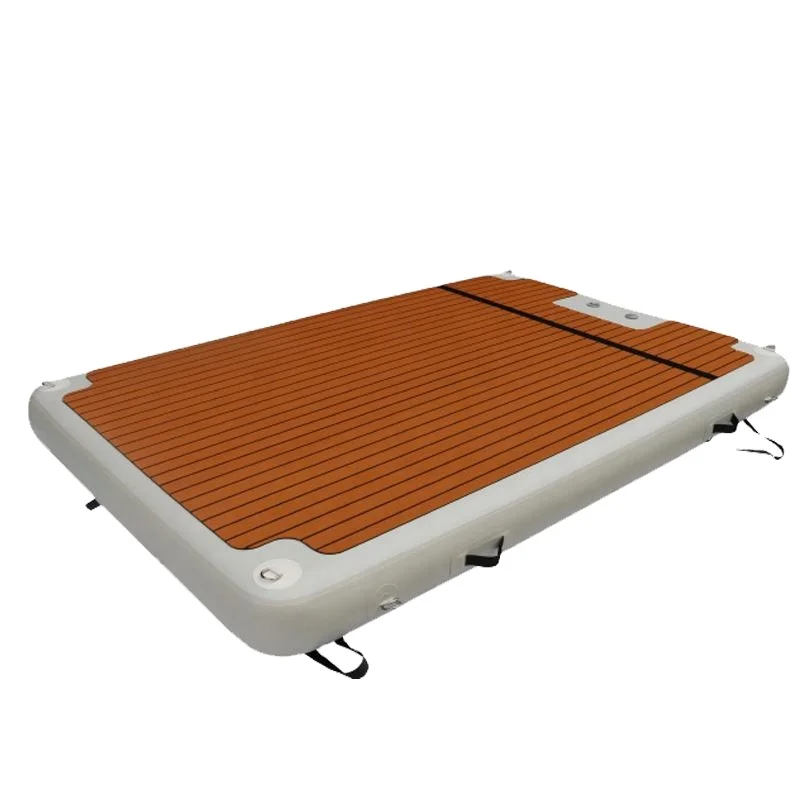 

New Product Inflatable Yacht Pool With Jet Ski Or Boat Dock Buoy Bumper, Teak eva