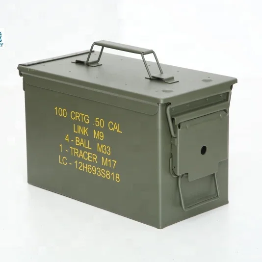 
M2A1 metal ammo can/waterproof boxes /safelock outdoor boxes 