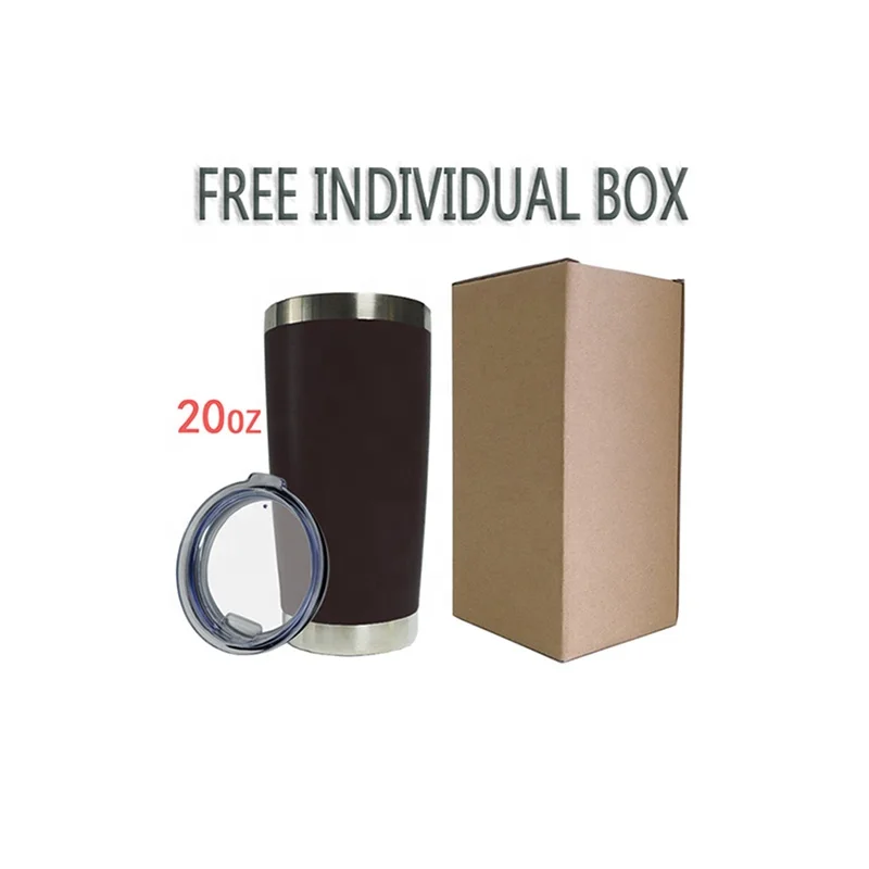 

Factory direct 20oz tumblers stainless steel Food Grade reusable 20oz tumblers stainless steel travel mugs with straw and brush