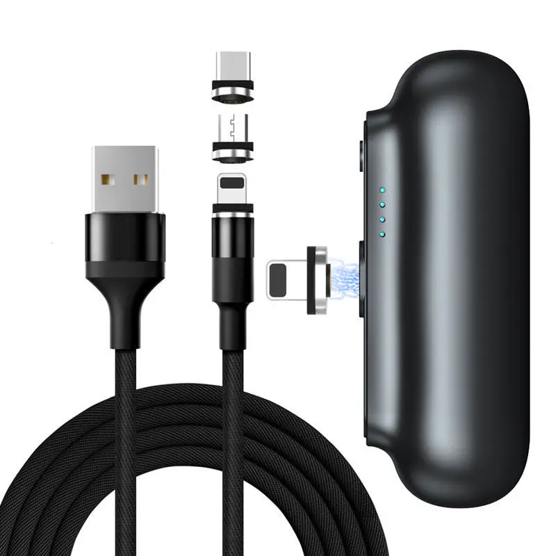 

Blind drop shipping phone charger universal 3in1 magnetic powerbanks super mini portable power bank 2600mah