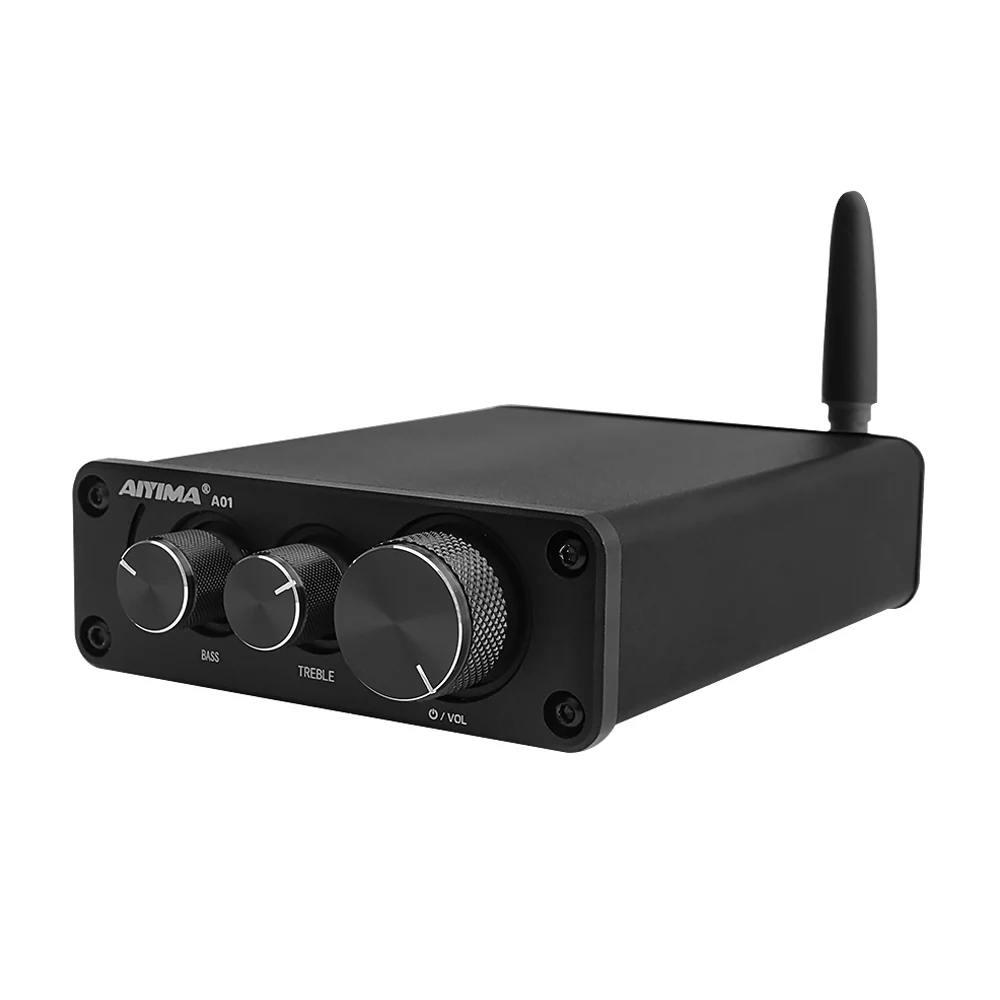 

AIYIMA A01 Mini TPA3116 BT 5.0 Power Amplifiers 100W HiFi Sound Amplificador Stereo Home Audio Amp