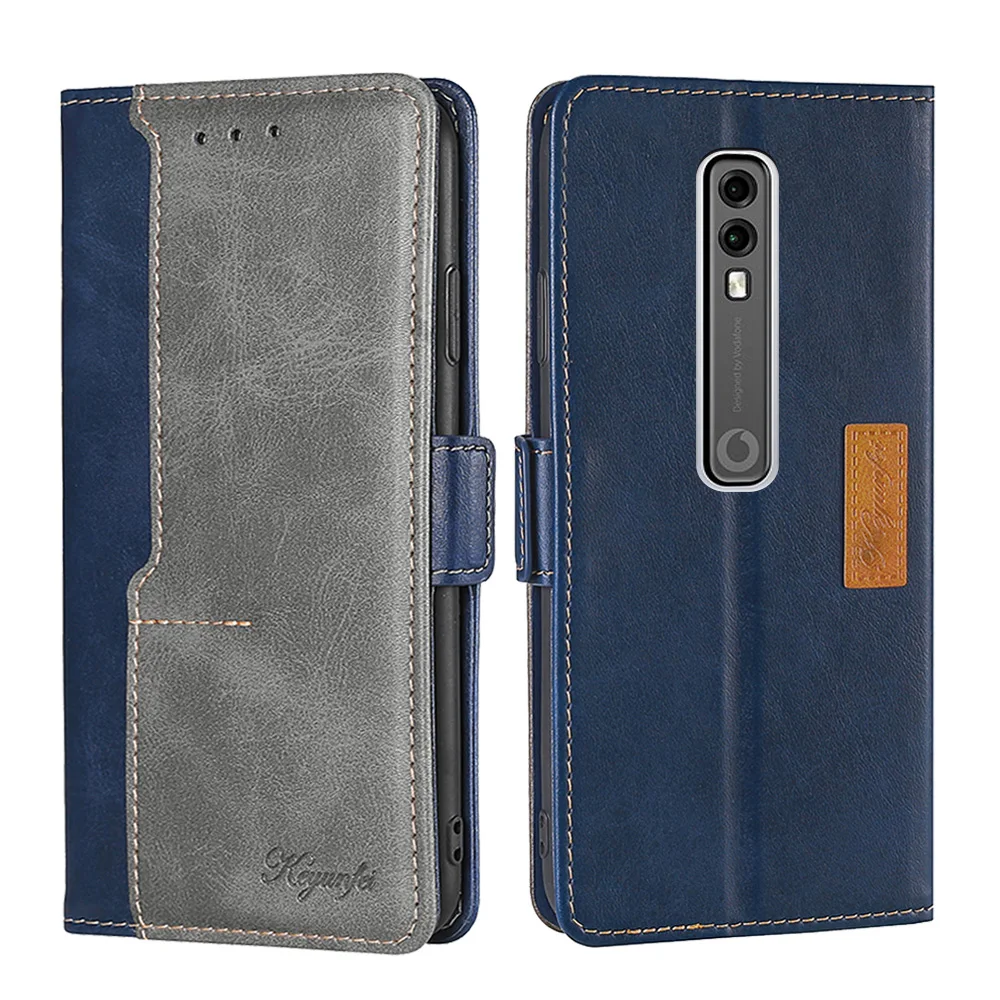 

Luxury Leather Wallet Case Cover for Vodafone N11 V11 N10 V10 Phone Case Soft Silicone TPU Cover for Vodafone Smart E8 N8 Case, 6 colors for your choose