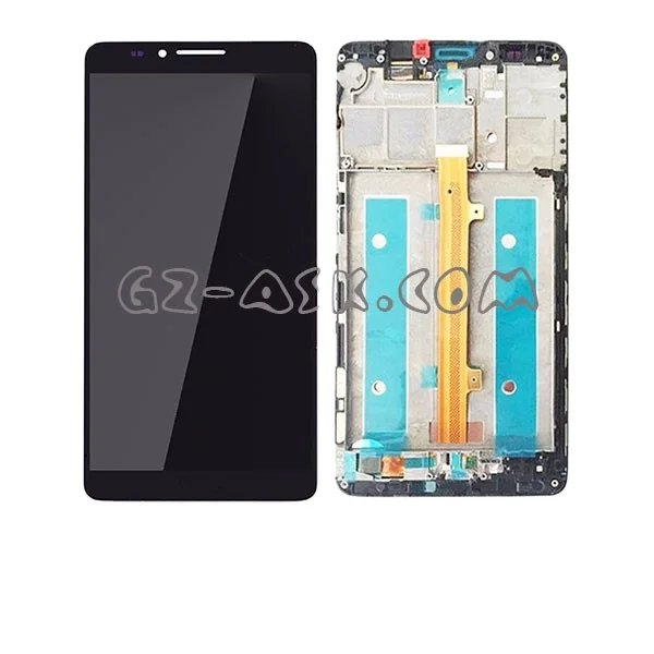 

LCD Touch Screen Digitizer For Huawei Ascend Mate 7 MT7 LCD Display with Frame, Black white