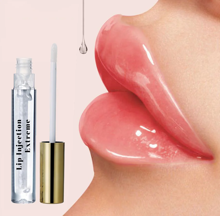 

Factory custom logo vegan makeup lip injection extreme private label