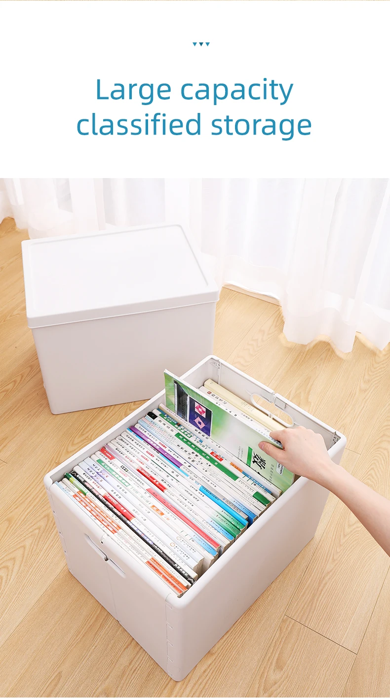 2020 Haixin Most Popular Folding Storage Box Classified Storage Box ...