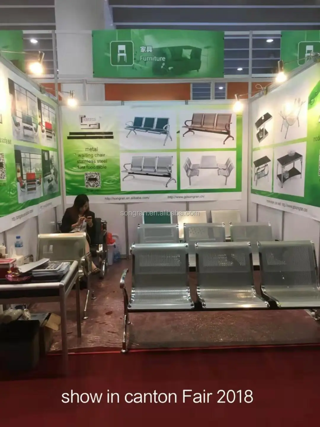 2/4/6/8 stainless steel school restaurant canteen table set durable from China supplier