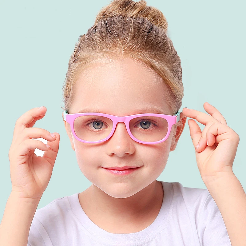 

2021 Hot Sale Children Blue Light Blocking Glasses Kids Anti Blue Light Eyeglasses Frames Kids Glasses