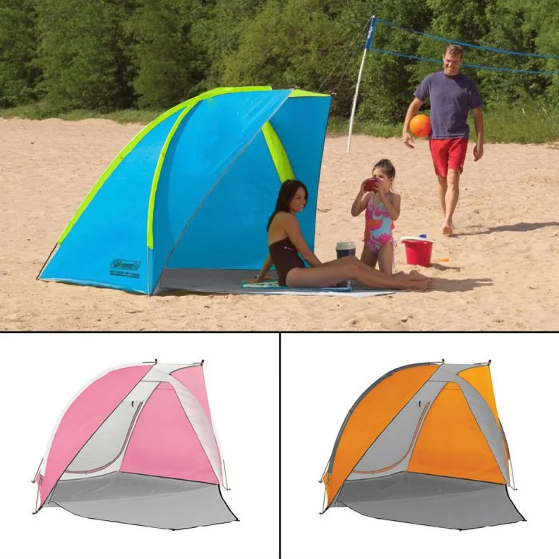 

Sun Shade protection Pop Up Tent family Beach Shelter outdoor comping tent, Oem color or stock color