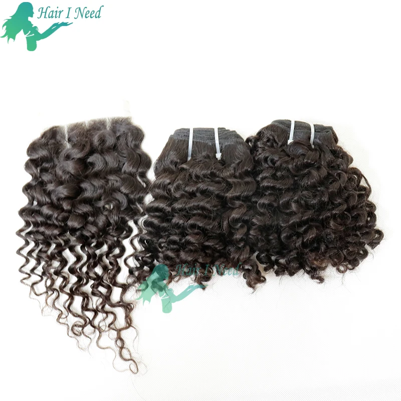 Short Jerry Curl Weave Hairstyles Indian Unprocessed Virgin Human Hair Buy Kinky Curly Hair Best Price Malaysian Human Hair Bundles Hair Extension 18 Inch Kinky Hair Product On Alibaba Com