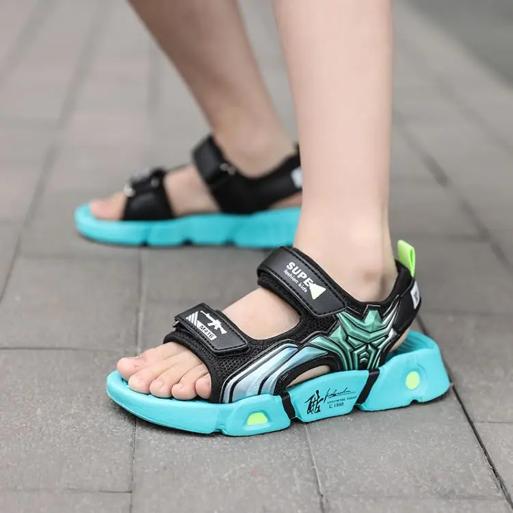 

Comfortable outdoor sports casual cool kids shoes 2021 boy sandals breathable boy shoes