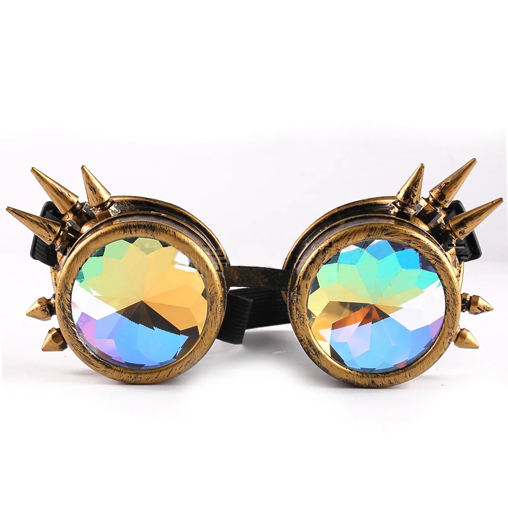 

Kenbo Eyewear Victorian Gothic Punk Sunglasses Goggles Cosplay Rivet Steampunk Goggles Glasses Welding Punk