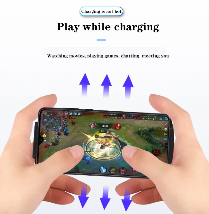 Universal high quality 5000mAh capacity mobile phone universal battery box for iphone - ANKUX.COM