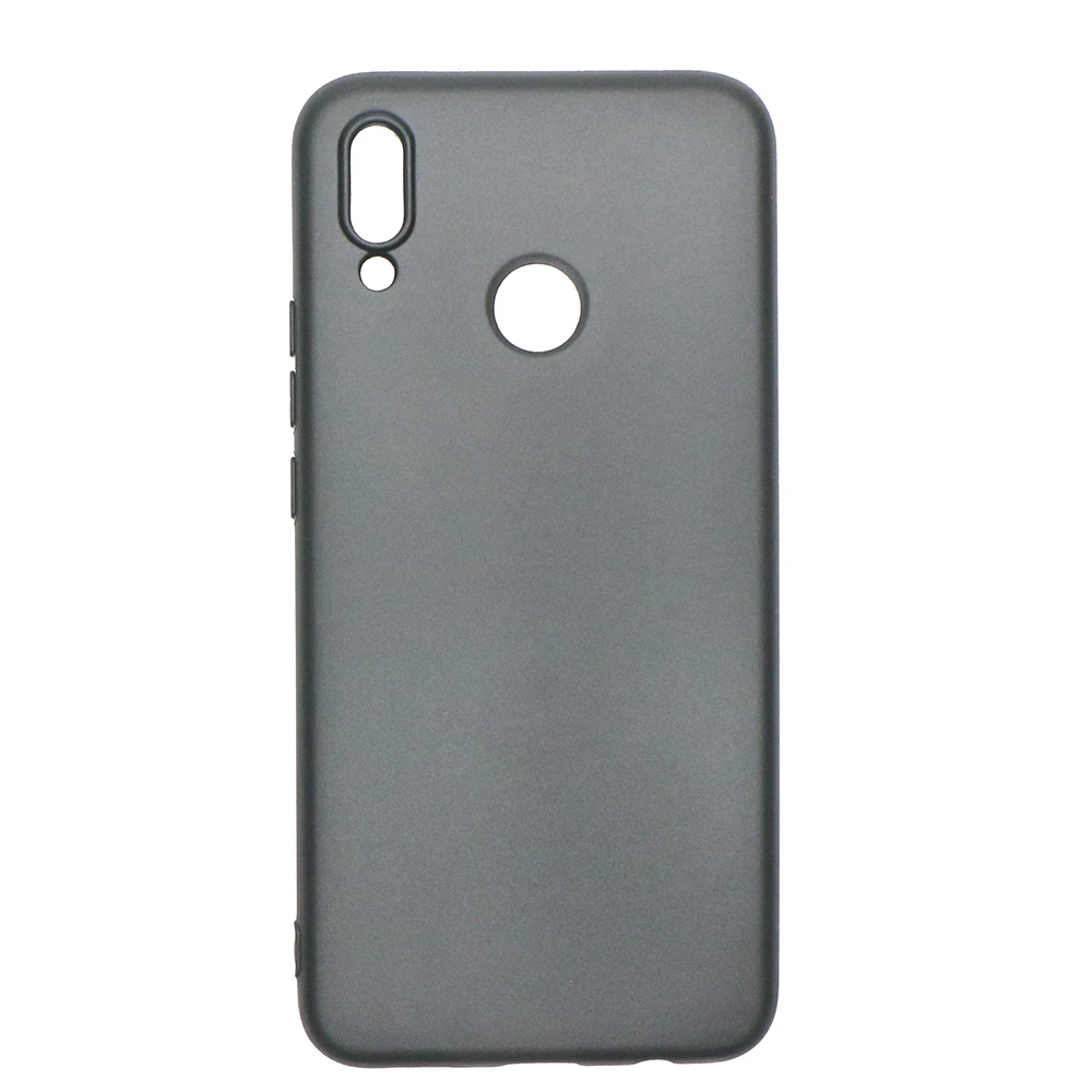 

Silicone Soft Black Matte Mobile Phone Case Back Cover for Huawei Nova 3i