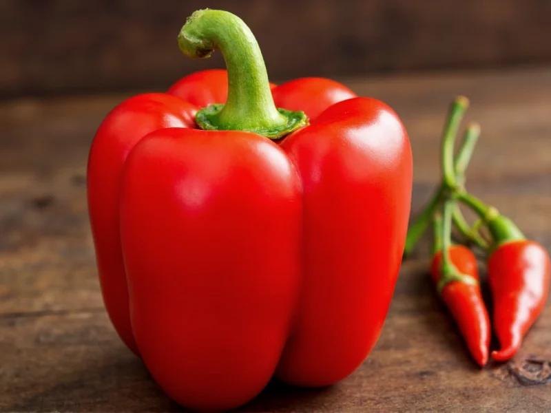 Bell Peppers: Why They're Not Spicy (0 Scoville Units)