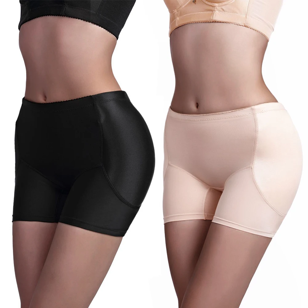 Butt Lifter Hip Enhancer Shaper Sexy Women's Fullness Hips Fake Buttocks Hips Lifting Trousers Fixed Sponge Cushion UnderWEAR