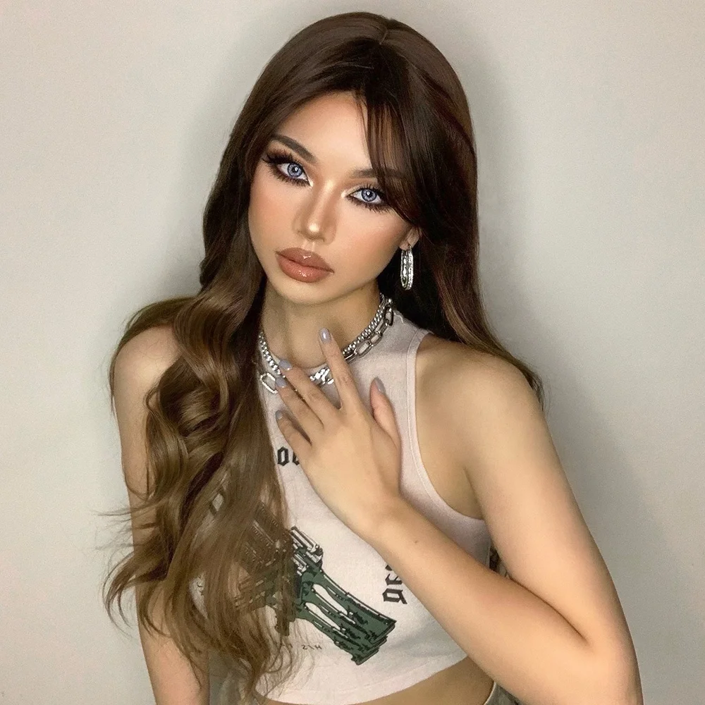 

BVR Wholesale Synthetic Wigs Wig Vendor High Quality Body Wave Heat Resistant Synthetic Hair Wigs