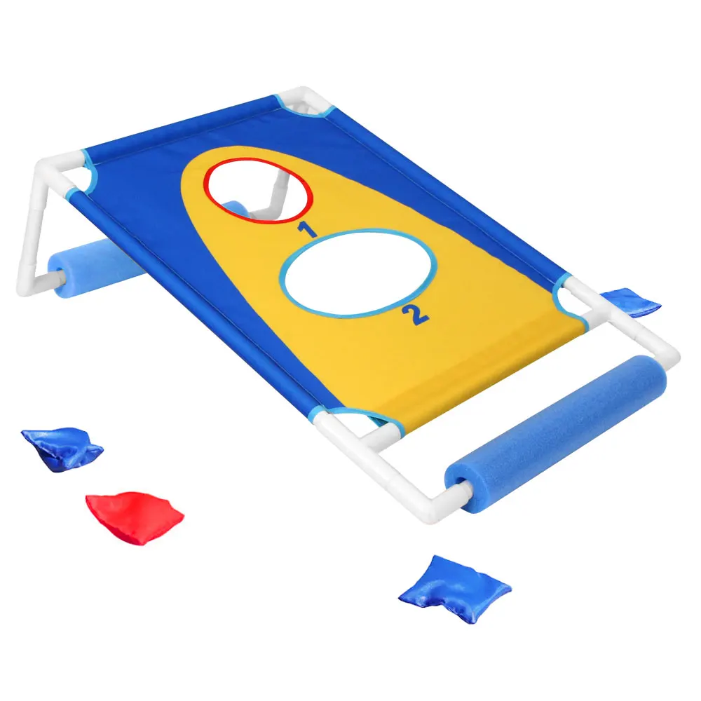 

Portable Corn hole Board Game Set Bean Bag Toss Beanbag Boards Corn Hole game for pool and backyard, Customized