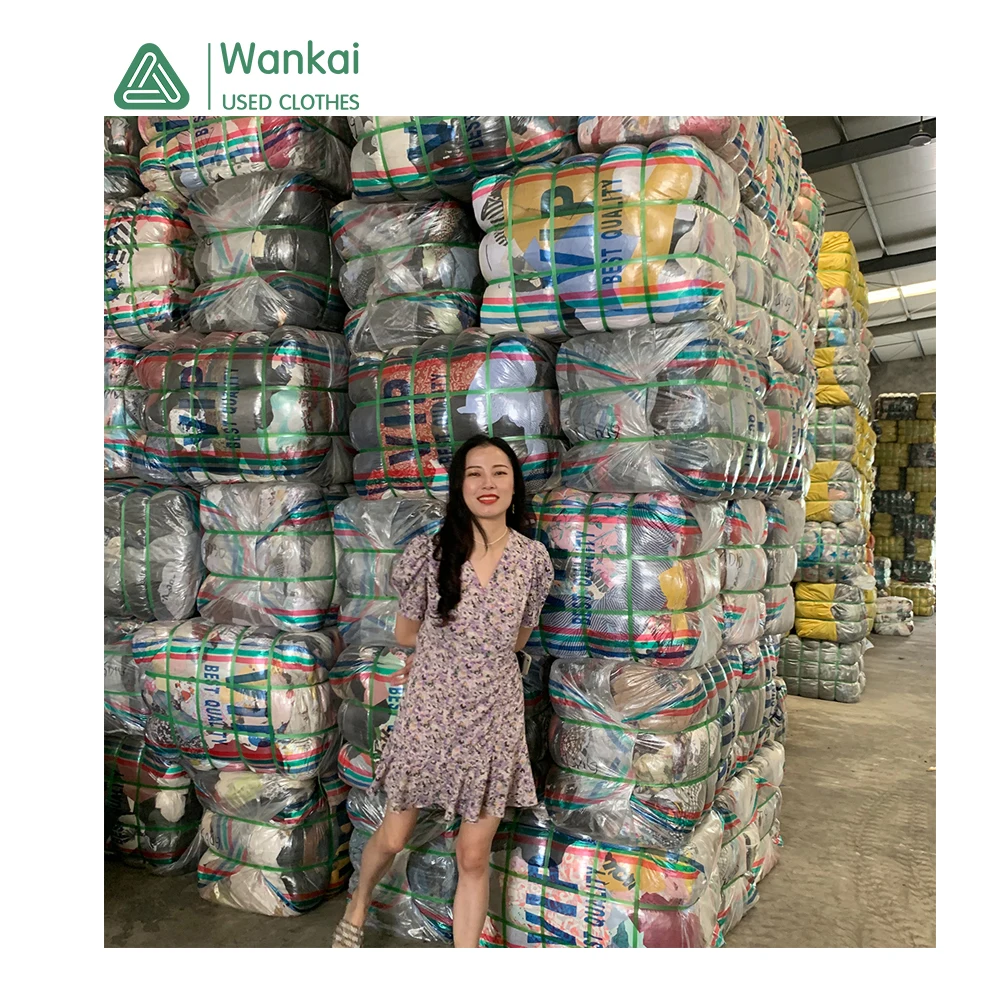 

Fashion Quality Branded Bale Korean Bales Mixed Used Clothing 45Kg Bea Code, Mixed Package Korean Used Clothes Bales, Mixed colors