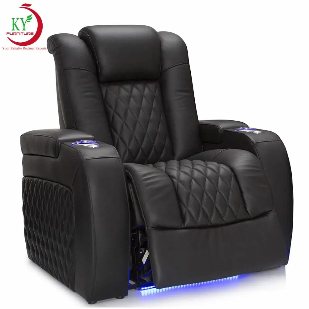 
JKY furniture Easy And Convenient Multifunctional Home Theater Movie VIP Seating Sectional Cinema Recliner Sofa 