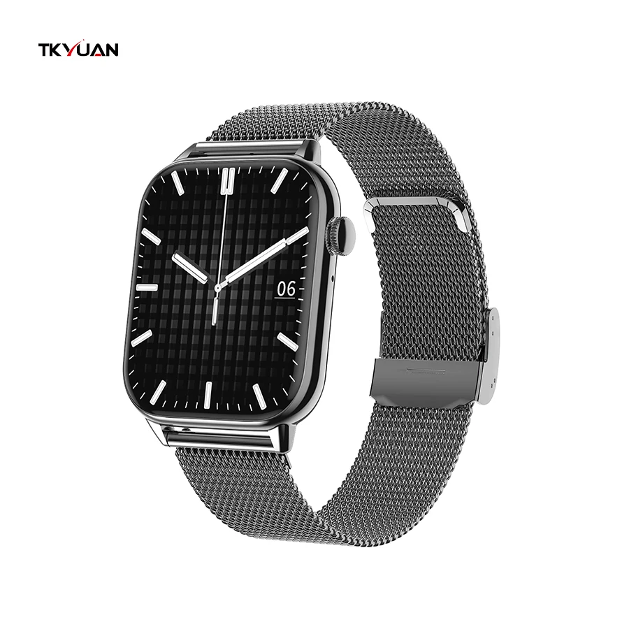 

TKYUAN 2022 Smartwatch HD11 Men Health Tracker BT Call Smart Watch 1.9 inch HD Big Screen Smart Watch
