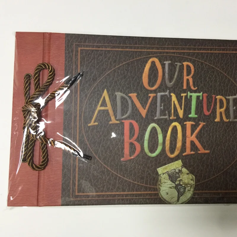 

Our Adventure Book--DIY Scrapbook 19x29cm Photo Album 40 sheets paper holding photos