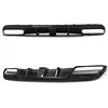 W205 C63 AMG FD Style Carbon Fiber Car Diffuser with Guide LED for Mercedes Benz W205 C63 AMG Sport Bumper 4 Door 2015 -2018