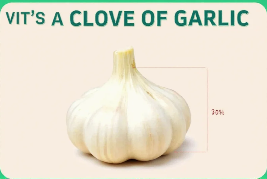 a clove of garlic