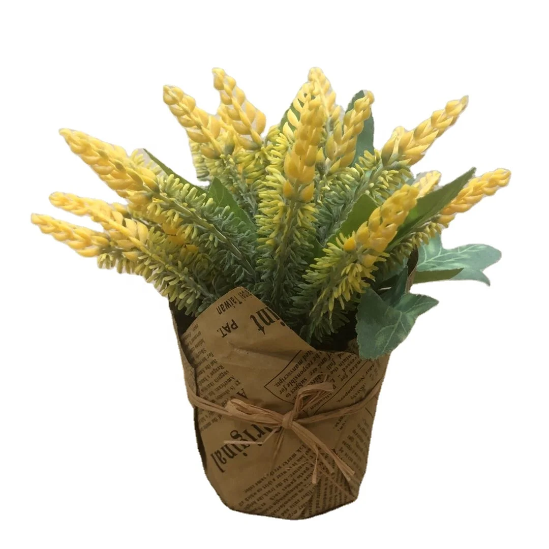 

simulation fresh Decorative artificial plant eucalyptus small bonsai, Customized