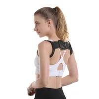 

Elastic Adjustable Shoulder Back Brace Clavicle Support Posture Corrector For Improve Best Posture