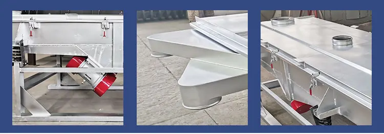 linear vibrating screen details