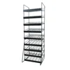 Floor Nail Polish Rack Knock-down Dipping Powder Jar Stand