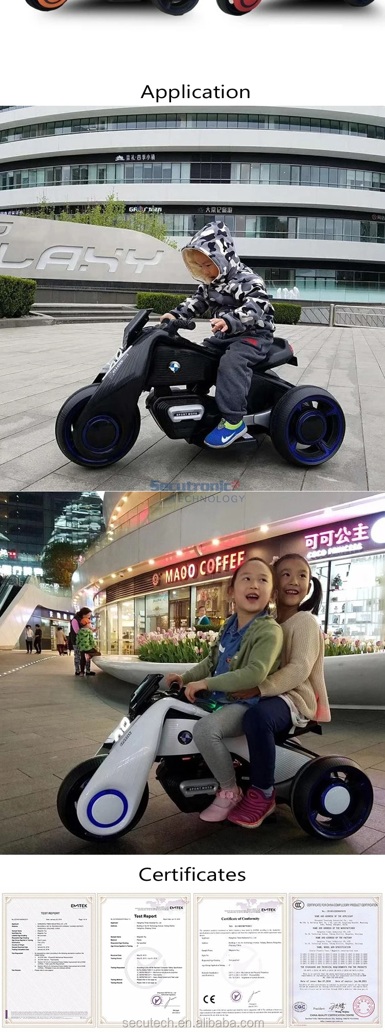 small children scooty