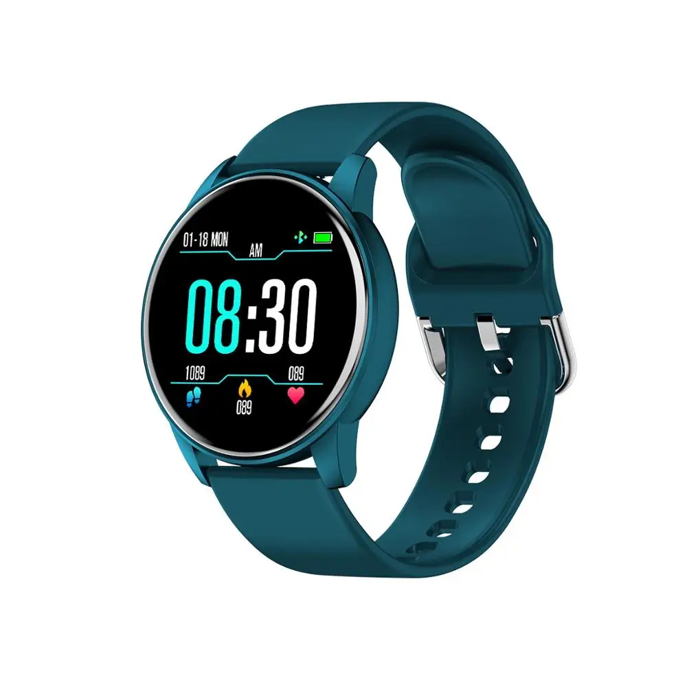 2020 new bluetooth android smart watch men with round display for apple
