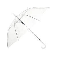 

High Quality Cheap Wholesale promotional POE Clear Transparent Umbrella