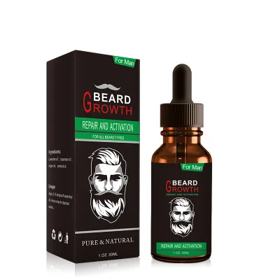 

Organic Beard Oil Private Label Moisturizing Enhancer Beard Growth Essential Oil Styling Moustache Serum