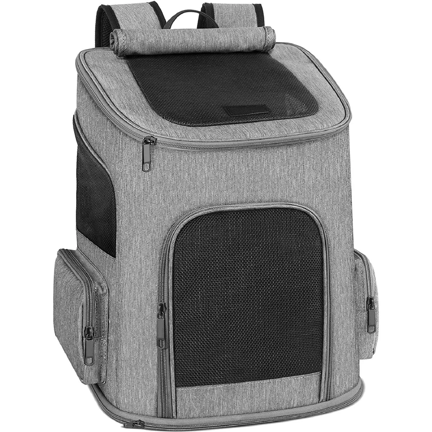 

Durable Comfortable Outdoor Carrier Dog and Cat Foldable Plush Pet Backpack