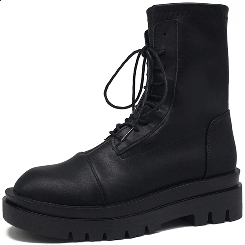 

2021 Fur Lining Ankle Boots Women Fashion Back Zip Women Boots Increased PU Leather Shoes Women