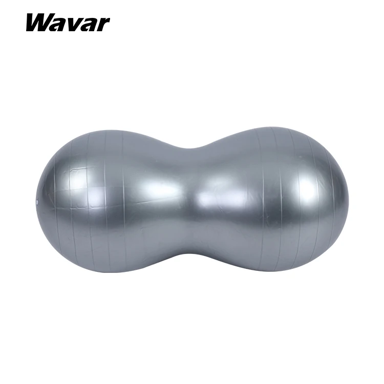 

Good quality 45*90 peanut shaped yoga ball workouts for exercise, Purple