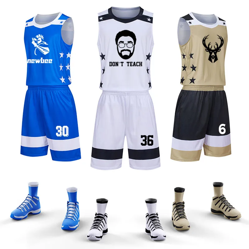 

Wholesale breathable comfortable plain basketball jersey uniform for team with Custom logo, White/black/blue/red/khaki