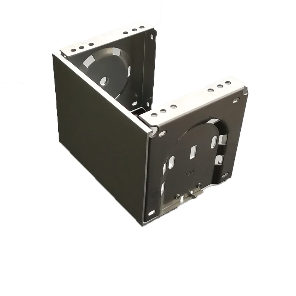 2018 Top Quality Square Metal End Caps For Cassette Fascia Headrail