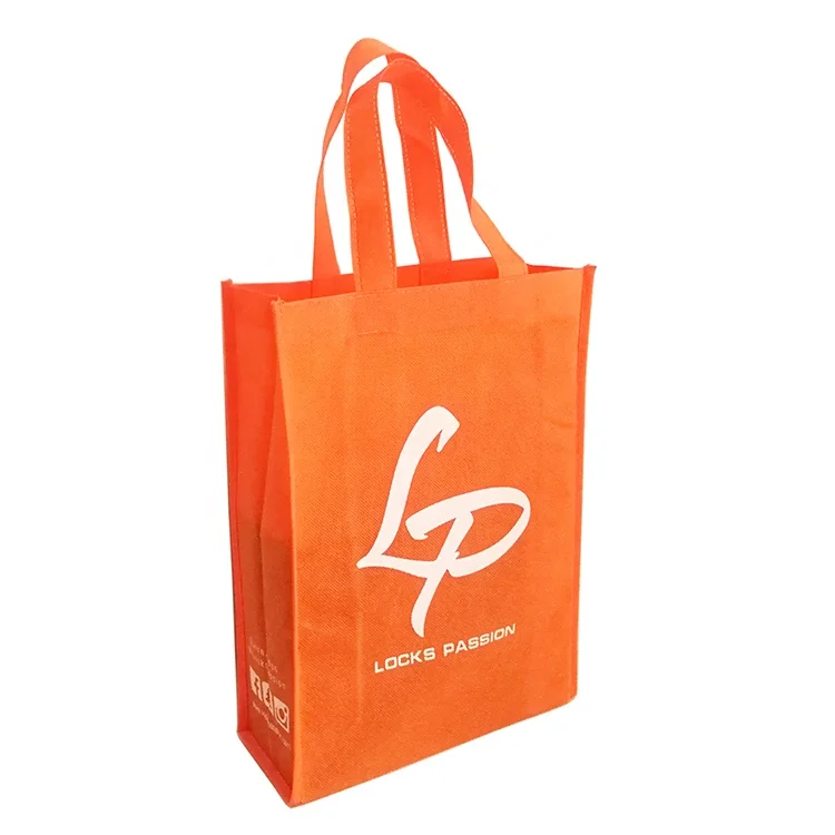 

Personalized Custom Printed Non Woven Bags Eco Friendly Resuable Fabric Shopping Tote Bag