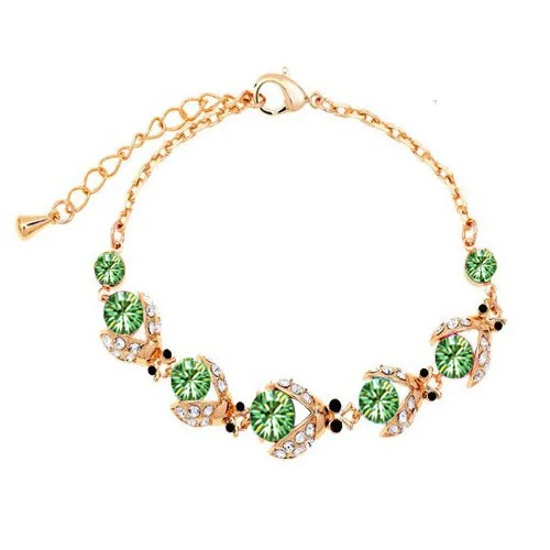 

2021 Wholesale fashion design gold jewelries set plating gold bracelet