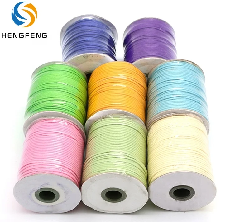 

Braided Rope Diy Polyester Linhasita Wax Jewelry Decorative To  Waxed Cord  polyester rope, 20color