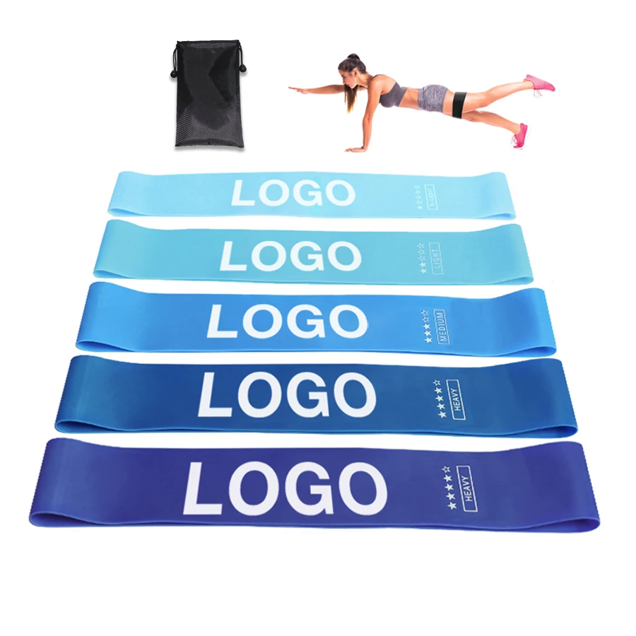 

Custom Women Hip Strength Training 3 Pack Resistance Bands Set Non Slip Bands Resistant Fabric Resistance Bands