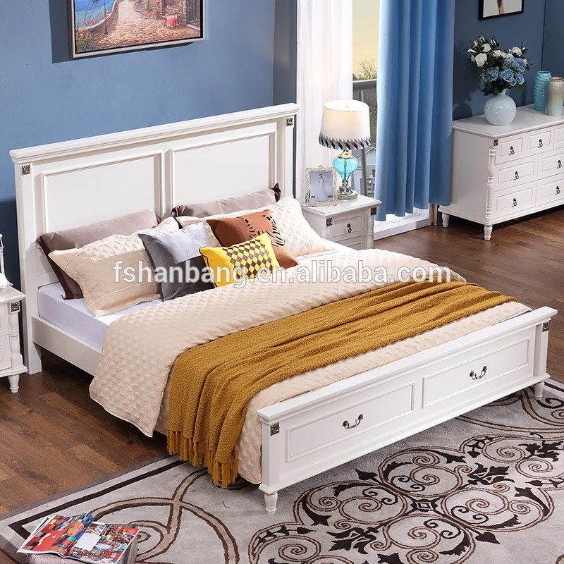 Latest Bedroom Furniture Designs Brown Leather White Mdf Wooden King Size Bedroom Set Buy Latest Bedroom Furniture Designs King Size Wooden Bedroom Set White Wooden Bed Product On Alibaba Com