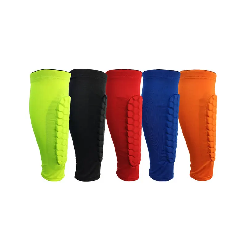 

Good Quality Football Custom Strap Stay Sock Sleeve Holder Custom Molding Shin Guard Soccer