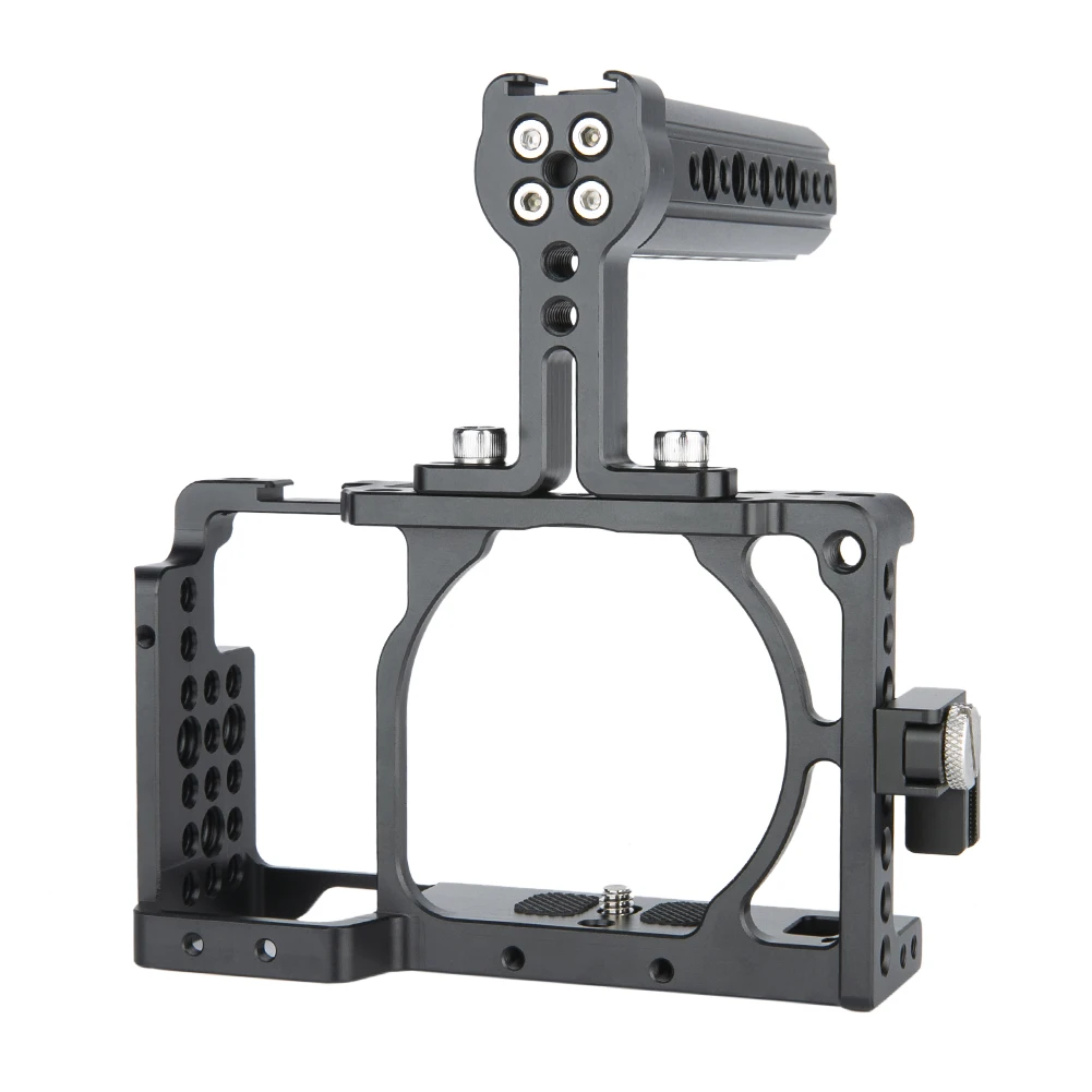 

NICEYRIG Camera Cage Kit for Sony A6400/ A6000/ A6300/ A6000 with Cheese Top Handle